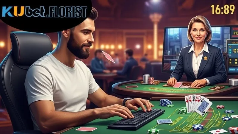 Kubet dealer thật chia bài trực tiếp minh bạch 3 Trải nghiệm chơi với dealer thật tại Kubet